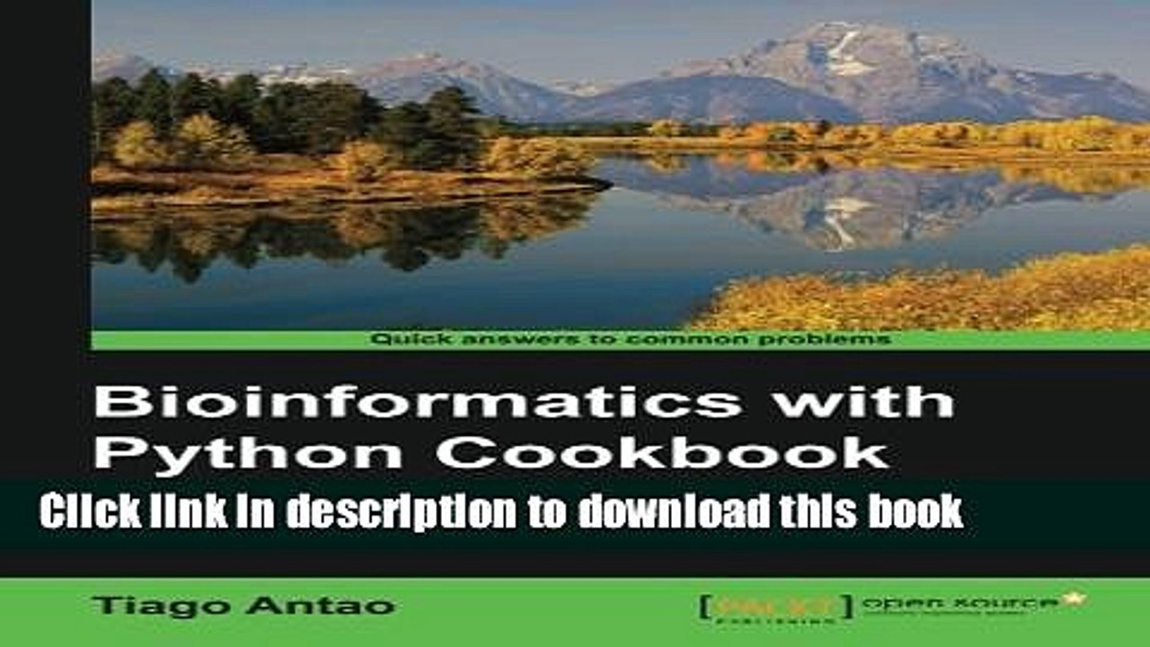 Download Bioinformatics with Python Cookbook PD...