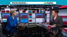 Rachel Maddow interviews Elizabeth Warren pt 2