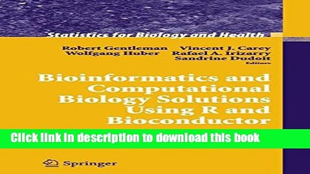 Read Bioinformatics and Computational Biology Solutions Using R and Bioconductor (Statistics for