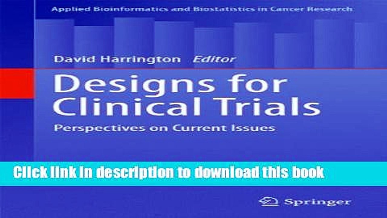 Read Designs for Clinical Trials: Perspectives...