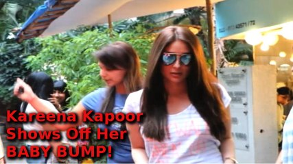 Kareena Kapoor Shows Off Her BABY BUMP