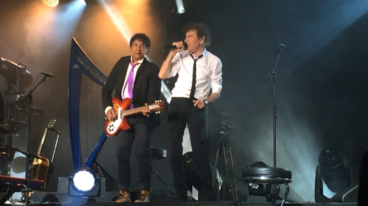 Alain Souchon et Laurent Voulzy au Théâtre  de verdure