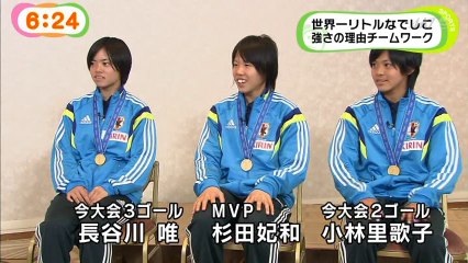 2014 U-17 Yui Hasegawa , Rikako Kobayashi