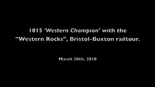 'Western Champ': She rocks! (1015 in action, 20/3/10)