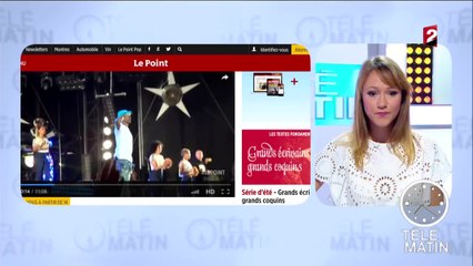 L'hommage des artistes sur les scènes de festivals... - 20160718