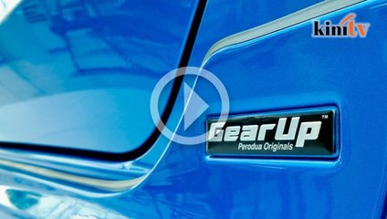 Visual Perodua Bezza datang dengan 'Gear Up'