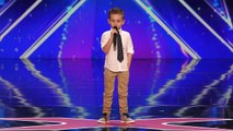 Nathan Bockstahler- Kid Comedian Kills During His Audition - America's Got Talent 2016 Auditions