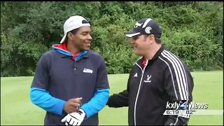 Shead Tackles The 9-Hole Challenge