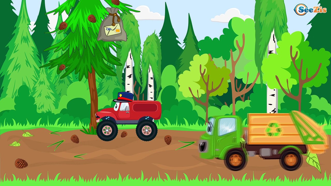 Мультик про машинки Грузовик и Экскаватор! Строительные