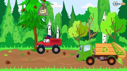 Мультик про машинки - Грузовик и Экскаватор! Строительные машины - Мультфильмы для детей