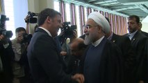 Renzi incontra il Presidente della Repubblica Islamica d’Iran (27/09/2015)