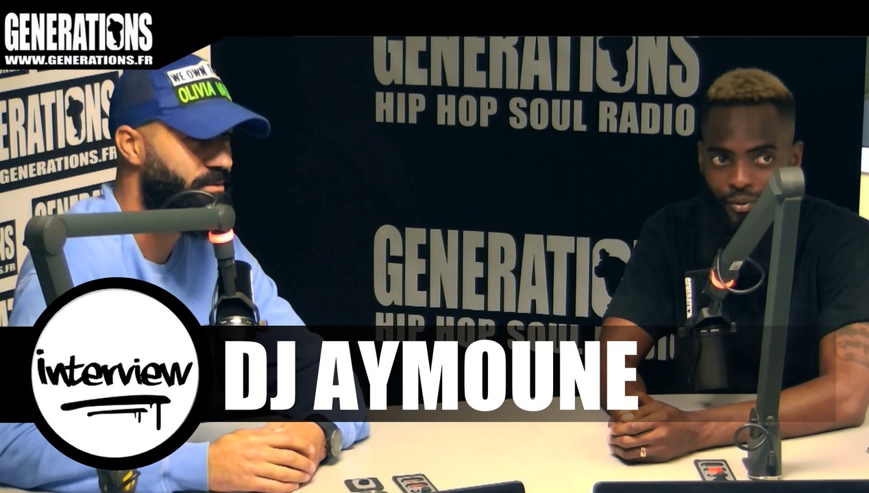 DJ Aymoune - Interview (Live des studios de Generations)