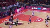 Chinese player runs for his life after cheap shot on Jason Maxiell