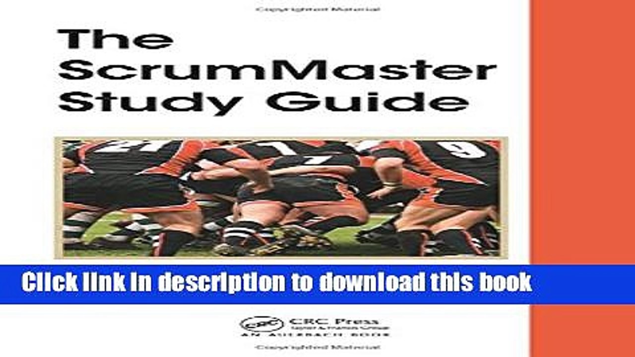 Read The ScrumMaster Study Guide (Applied Software Engineering Series)  Ebook Free