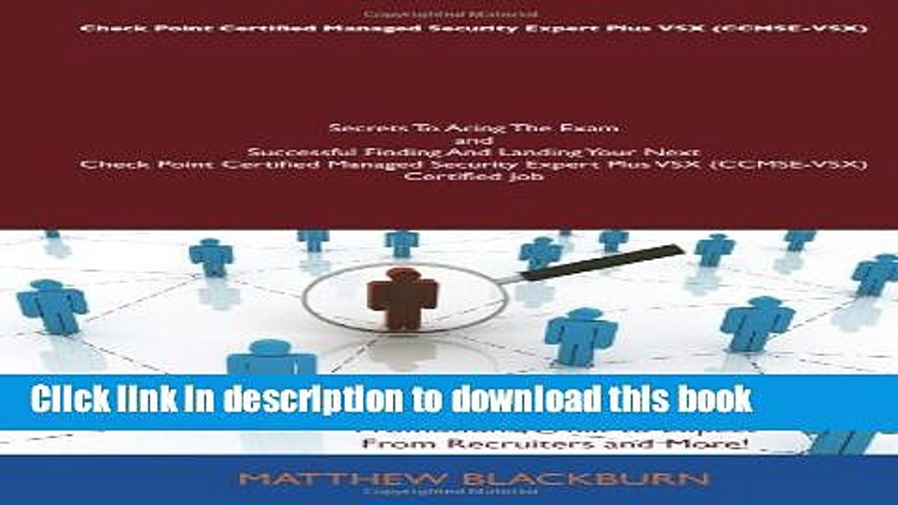 Download Check Point Certified Managed Security Expert Plus VSX (CCMSE-VSX) Secrets To Acing The