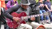 London Street Music. Great Guitarist seen and Heard in Brick Lane