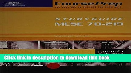 Read MCSE CoursePrep StudyGuide: Exam #70-219, Designing a Microsoft Windows 2000 Directory