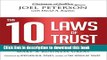 Read The 10 Laws of Trust: Building the Bonds That Make a Business Great Ebook Free