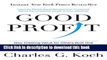 Read Good Profit: How Creating Value for Others Built One of the World s Most Successful Companies