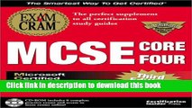 Read MCSE Core Four Exam Cram Pack Adaptive Testing Edition: Exam: 70-067, 70-068, 70-073, 70-058