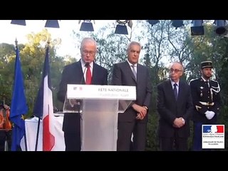 Discours de l'Ambassadeur Bernard Emié à l'occasion de la Fête nationale du 14 juillet 2016