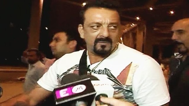 Sanjay Dutt Spotted At Mumbai Airport
