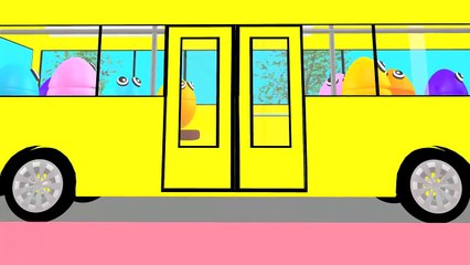 Colors Surprise Eggs Vehicle Banana Car MotorBike Boat And More - Surprise Eggs Nursery Rhymes_28