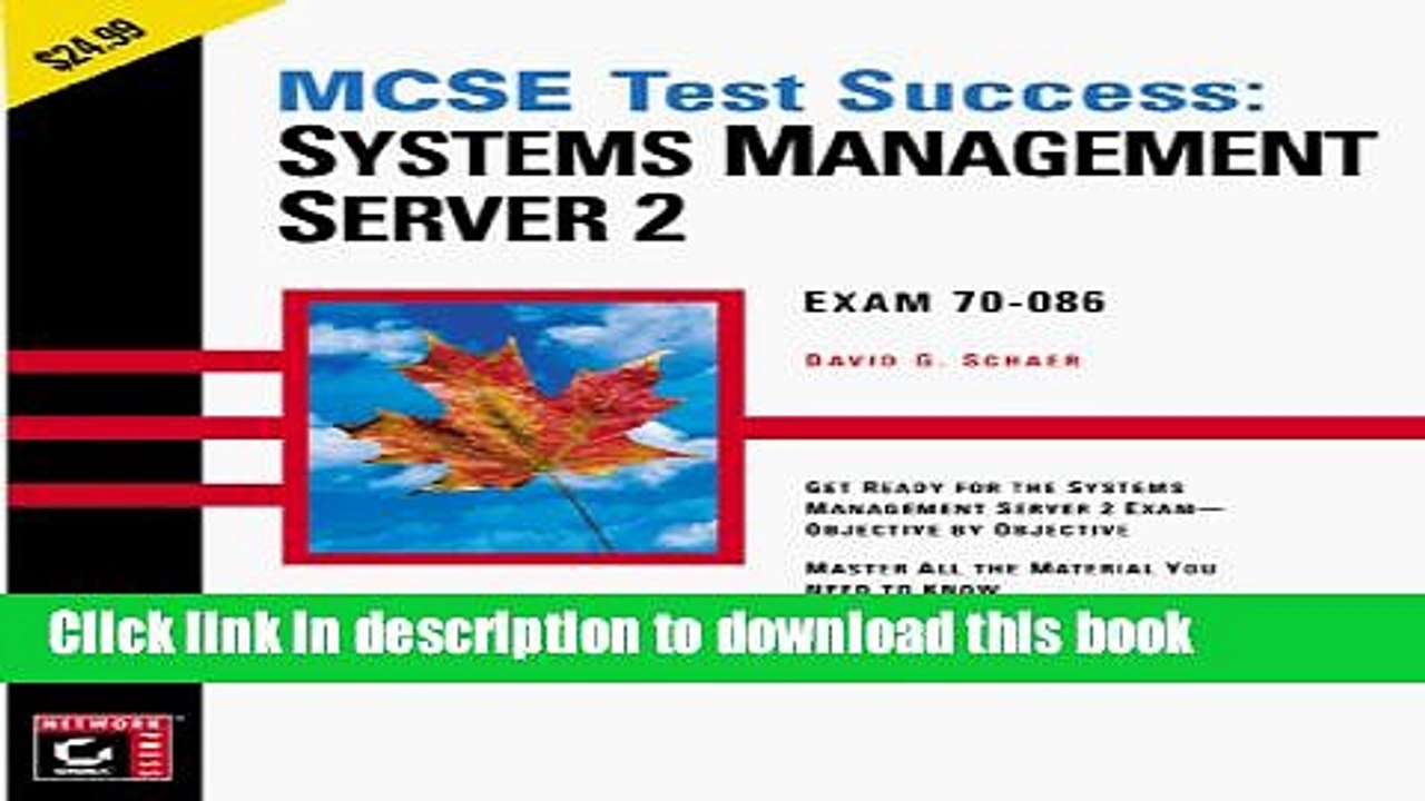 Read McSe Test Success: Systems Management Server 2 Ebook Free