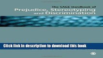 Read Book The SAGE Handbook of Prejudice, Stereotyping and Discrimination E-Book Free