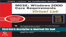 Read MCSE: Windows 2000 Core Requirements Virtual Lab Ebook Free