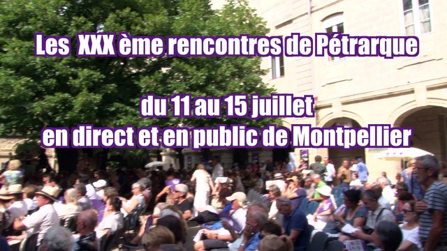 Jean-Noël Jeanneney : Pétrarque, des entretiens toujours aussi vivants, qui se font dans le respect et l'écoute de l'autre