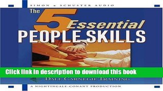 Read The 5 Essential People Skills: How to Assert Yourself, Listen to Others, and Resolve