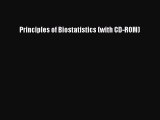 there is Principles of Biostatistics (with CD-ROM)