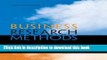 Read Business Research Methods, 12th Edition  Ebook Free