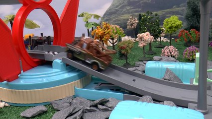 Disney Cars Toys Fun with Frank and Superheroes Captain America Iron Man and Thomas and Friends_5