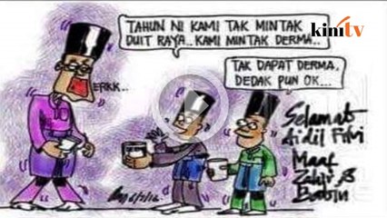 Kartun hari raya, bukan akaun saya - kata Nga Kor Ming
