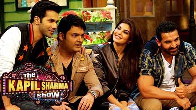The Kapil Sharma Show | Dishoom Movie Promotions | Johan Abraham, Jacqueline Fernandez, Varun Dhawan