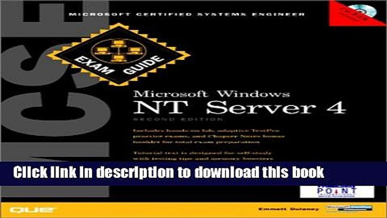 Read MCSE Microsoft Windows NT Server Exam Guide (2nd Edition)  Ebook Free