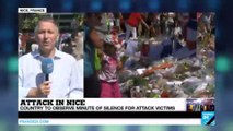 Attack in Nice: France to observe minute of silence for attack victims