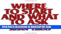 Read Book Where to Start and What to Ask: An Assessment Handbook E-Book Free