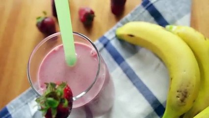 New Strawberry Smoothie With Yogurt, Strawberry Banana Smoothie Recipe