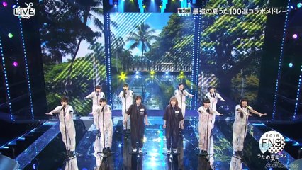 160718 乃木坂46 × 石井竜也『浪漫飛行』FNSうたの夏まつり