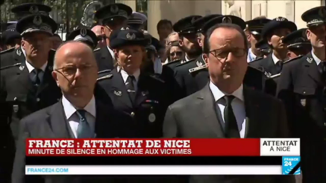 Attentat de Nice - Minute de silence dans toute...