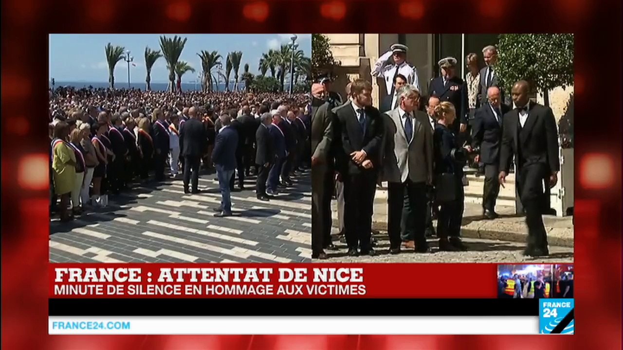 Attentat de Nice - Minute de silence dans toute la France
