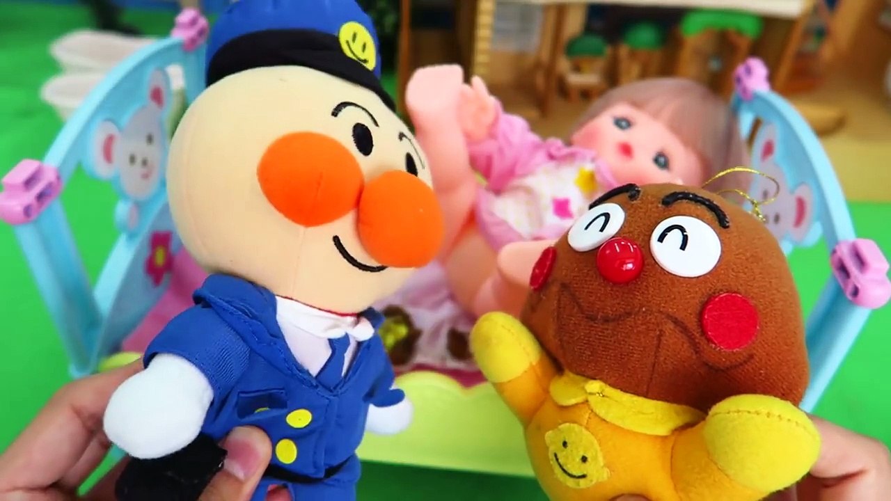アンパンマン メルちゃん オムツ替えトレーニング 伝説のクリスタルうんち！？ Baby Dol...