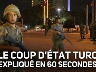 Coup d'état en Turquie : tout comprendre en 60 sec