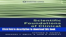 Read Book Scientific Foundations of Clinical Assessment (Foundations of Clinical Science and