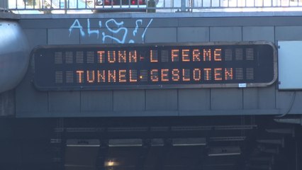 Le tunnel Stéphanie entièrement fermé à la circulation