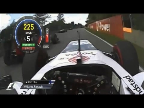 F1 2013 Onboard Bottas Canada