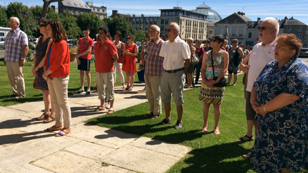 Attentat de Nice : minute de silence et Marseillaise à Alençon